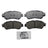 Wagner Brake ZD2038 Disc Brake Pad Set - Front