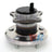 InMotion WA512206 Wheel Bearing and Hub Assembly - Rear Left
