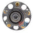 InMotion WA512256 Wheel Bearing and Hub Assembly - Rear