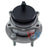 InMotion WA512326 Wheel Bearing and Hub Assembly - Rear