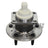 InMotion WA512357HD Wheel Bearing and Hub Assembly - Rear