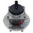 InMotion WA512403 Wheel Bearing and Hub Assembly - Rear