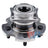 InMotion WA512404 Wheel Bearing and Hub Assembly - Rear