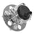 InMotion WA512636 Wheel Bearing and Hub Assembly - Rear