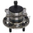 InMotion WA512645 Wheel Bearing and Hub Assembly - Rear