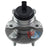 InMotion WA513285 Wheel Bearing and Hub Assembly - Front Right