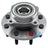 InMotion WA515062 Wheel Bearing and Hub Assembly - Front