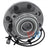 InMotion WA515063 Wheel Bearing and Hub Assembly - Front