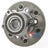 InMotion WA515121 Wheel Bearing and Hub Assembly - Front