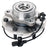 InMotion WA515186 Wheel Bearing and Hub Assembly - Front