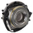 InMotion WAHUB346 Wheel Bearing and Hub Assembly - Front