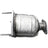 Walker 16196 Catalytic Converter - Rear