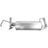 Walker 18966 Exhaust Muffler - Rear