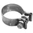 Dynomax 36437 Exhaust Clamp - Converter To X-Pipe
