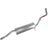 Walker 48355 Exhaust Muffler Assembly