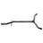 Walker 50527 Exhaust Y Pipe - Rear