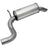 Walker 53749 Exhaust Resonator and Pipe Assembly - Rear