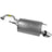 Walker 54873 Exhaust Muffler Assembly - Rear Left