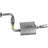Walker 54877 Exhaust Muffler Assembly - Left