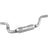Walker 54884 Exhaust Resonator and Pipe Assembly - Rear