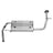 Walker 55001 Exhaust Muffler Assembly