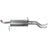 Walker 55695 Exhaust Muffler Assembly