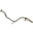 Walker 55726 Exhaust Resonator and Pipe Assembly - Rear