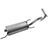 Walker 56206 Exhaust Muffler Assembly