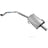 Walker 56236 Exhaust Muffler Assembly - Left