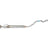 Walker 56293 Exhaust Resonator and Pipe Assembly