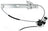 ACI 389020 Power Window Motor and Regulator Assembly - Rear Left