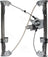 ACI 83268 Power Window Motor and Regulator Assembly - Rear Left