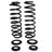 Westar CK-7809 Air Spring to Coil Spring Conversion Kit - Rear