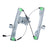 WAI WPR4948LM Window Motor and Regulator Assembly - Front Left