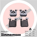 Zimmermann 25029.170.1 Disc Brake Pad Set - Rear