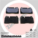 Zimmermann 25643.970.1 Disc Brake Pad Set - Front