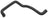 Gates 12074 HVAC Heater Hose - Radiator To Reservoir or Reservoir To Radiator