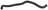 Gates 12156 HVAC Heater Hose - Heater Inlet