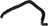 Gates 12267 HVAC Heater Hose - Heater Inlet