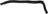 Gates 12275 HVAC Heater Hose - Connector To Reservoir, Connector To Tee-1 or Tee To Connector