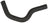 Gates 12307 HVAC Heater Hose - Throttle Body To Housing or Throttle Body To Pipe