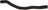 Gates 12329 HVAC Heater Hose - Connector To Pipe