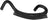 Gates 12342 HVAC Heater Hose - Throttle Body Outlet