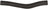 Gates 12358 HVAC Heater Hose - Auxiliary Heater Pipe-2 To Auxiliary Heater Pipe-3