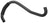 Gates 18095 HVAC Heater Hose - Heater Inlet or Pipe-2 To Engine