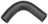 Gates 18142 HVAC Heater Hose - Heater To Tee (Outlet)