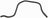 Gates 18333 HVAC Heater Hose - Reservoir To Pipe