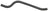 Gates 18349 HVAC Heater Hose - Throttle Body Inlet, Throttle Body Outlet or Throttle Body To Pipe