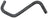 Gates 18359 HVAC Heater Hose - Engine To Throttle Body