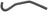 Gates 18360 HVAC Heater Hose - Throttle Body Inlet or Throttle Body To Pipe-2